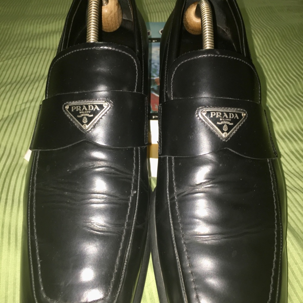 Men’s PRADA Patent Leather Loafers